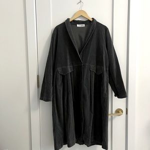Amici by Baci Brushed Cotton Velvet Overcoat size M/L